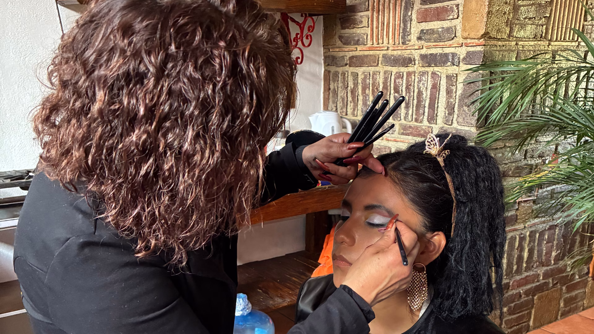 Alumna del curso de maquillaje para principiantes en Toluca en J&P cosmetics Toluca