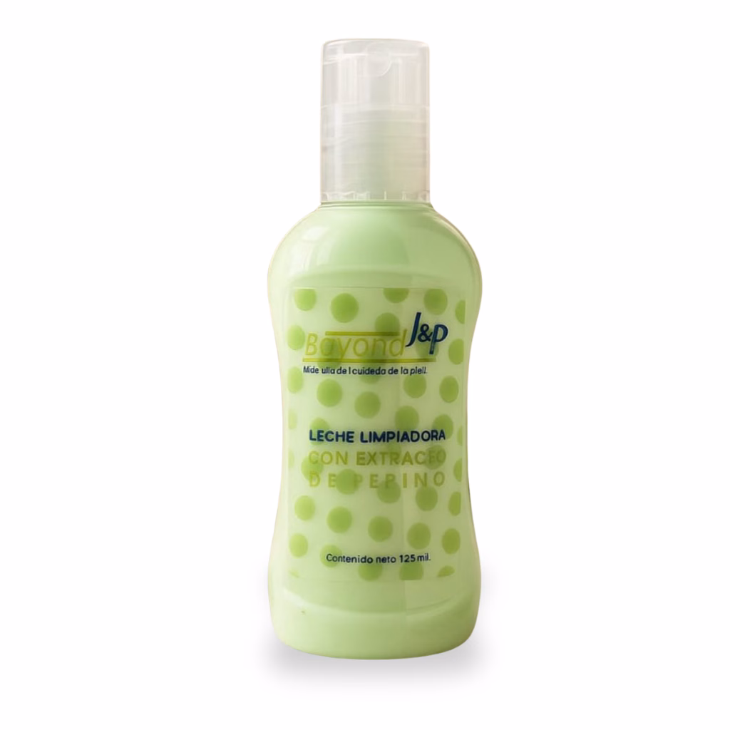 Leche limpiadora con extracto de pepino J&P Cosmetics